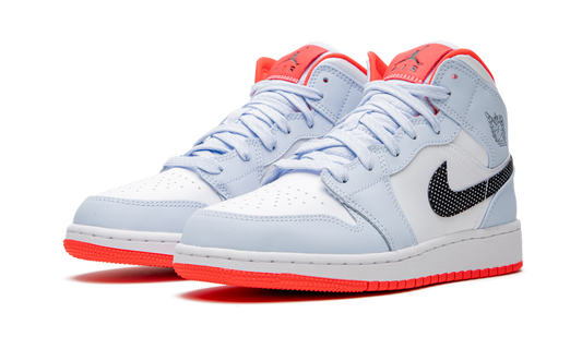 Air Jordan 1 Mid GS "Polka Dot" 555112 400
