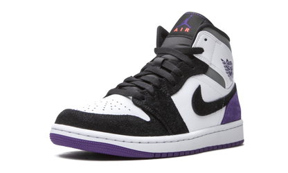 Air Jordan 1 Mid SE "Court Purple Suede" 852542 105