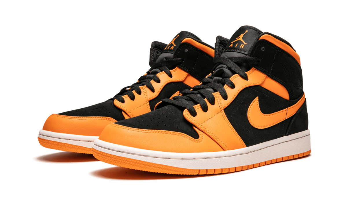 Air Jordan 1 Mid "Orange Peel" 554724 081