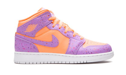 Air Jordan 1 Mid SE GS "Orange Pulse / Atomic Violet" AV5174 800