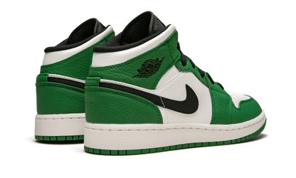 Air Jordan 1 Mid SE GS "Pine Green" BQ6931 301