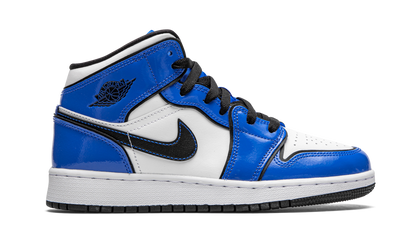 Air Jordan 1 Mid SE GS "Signal Blue" BQ6931 402