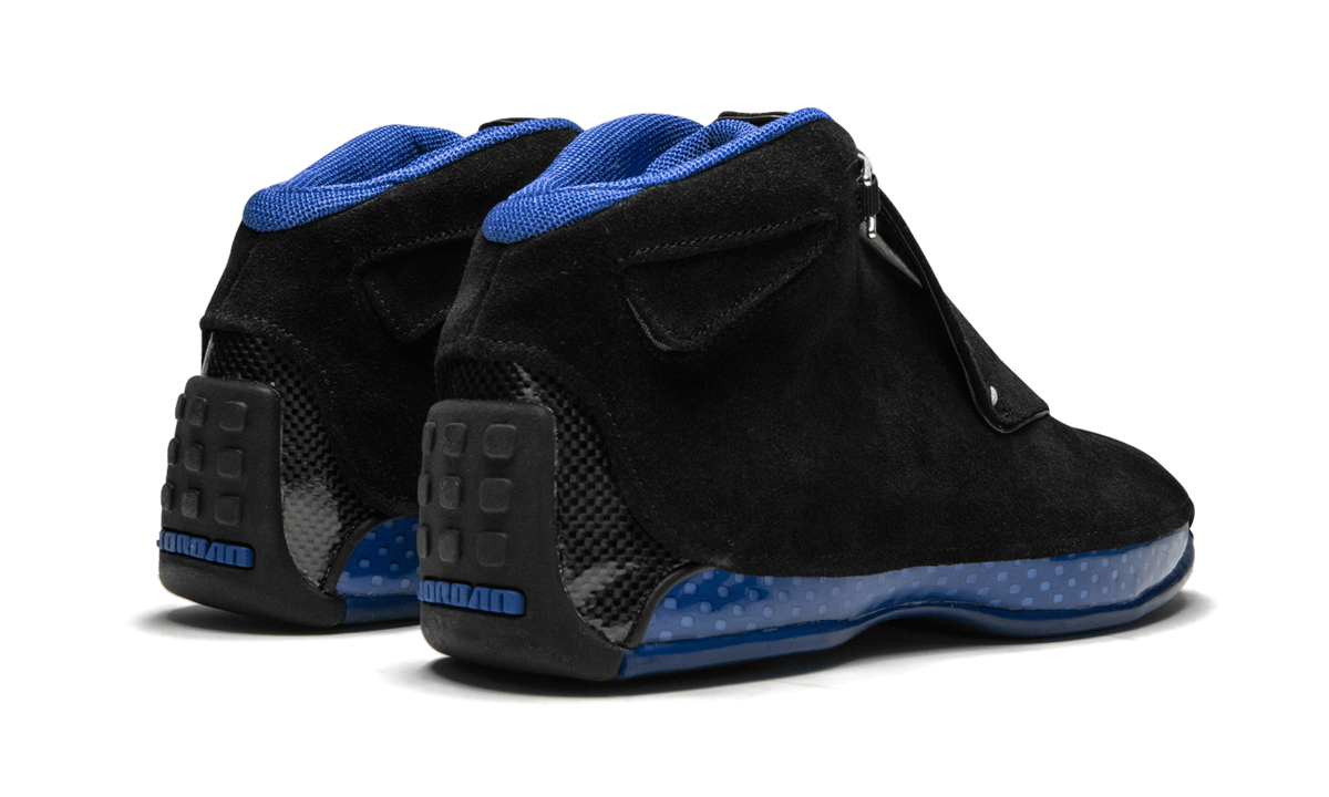 Air Jordan 18 Retro "Black Sport Royal" AA2494 007