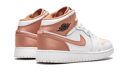 Air Jordan 1 MID GS "Rose Gold" 555112 190