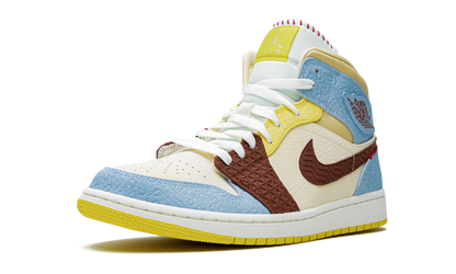 Air Jordan 1 Mid SE "Maison Chateau Rouge Fearless" CU2803 200