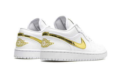 AIR JORDAN 1 Low SE WMNS "White Metallic Gold" CZ4776 100