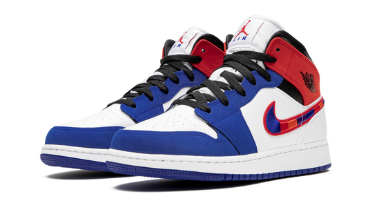 Air Jordan 1 Mid SE GS "Multicolor Swoosh" BQ6931 146