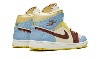 Air Jordan 1 Mid SE "Maison Chateau Rouge Fearless" CU2803 200