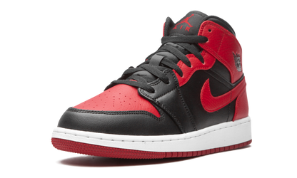 Air Jordan 1 Mid GS "Banned 2020" 554725 074
