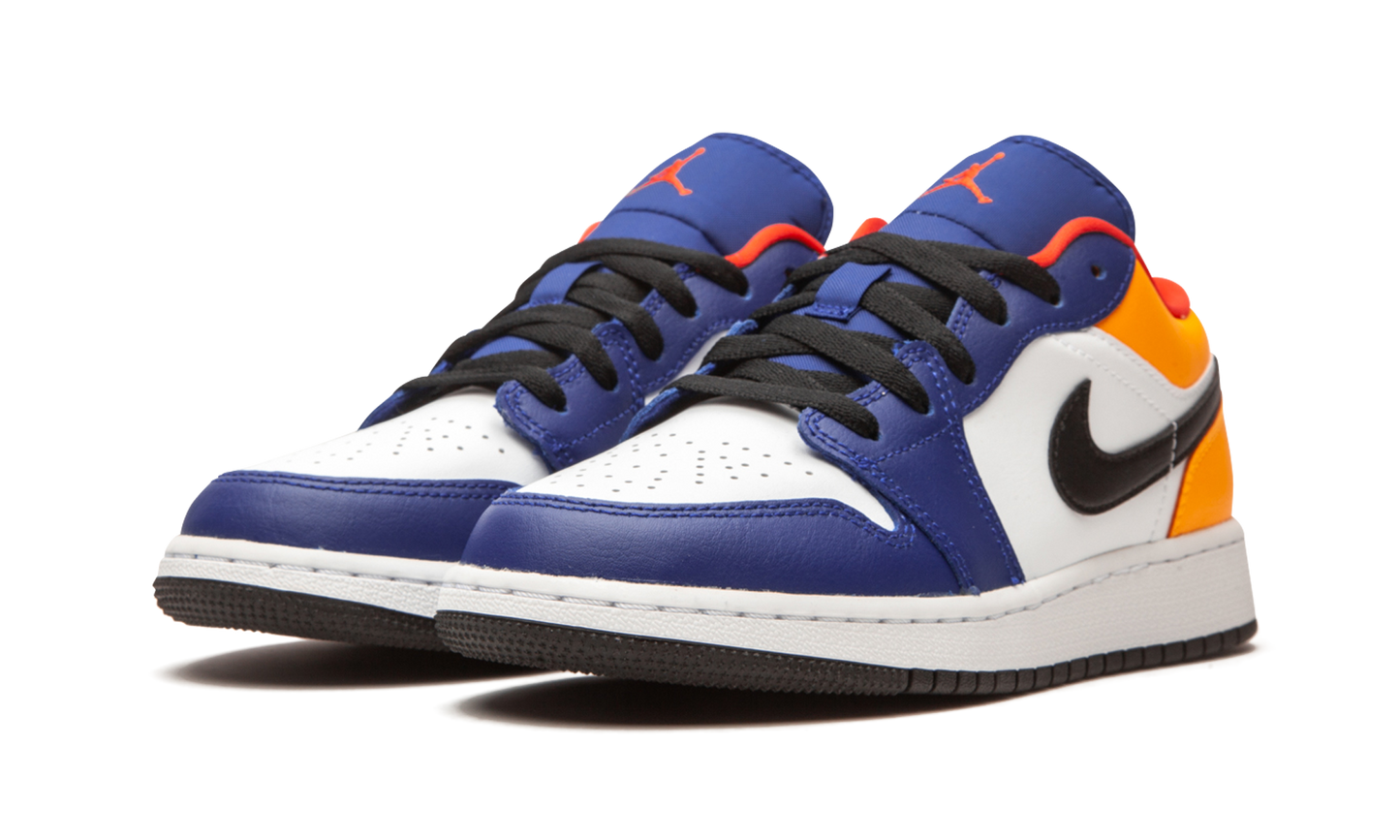 Air Jordan 1 Low GS "Royal Yellow" 553560 123