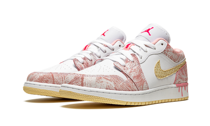 Air Jordan 1 Low SE GS "Paint Drip" CW7104 601