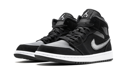 Air Jordan 1 Mid SE "Nylon - Black/Grey" 852542 012