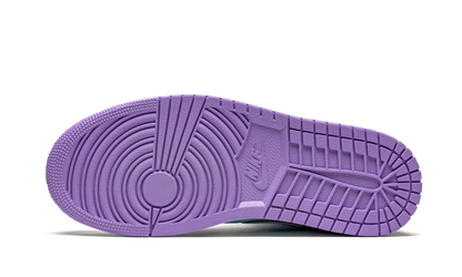 Air Jordan 1 Mid "Purple Pulse / Glacier Blue" 554724 500