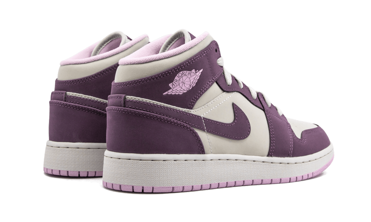 Air Jordan 1 Mid GS "Pro Purple" 555112 500