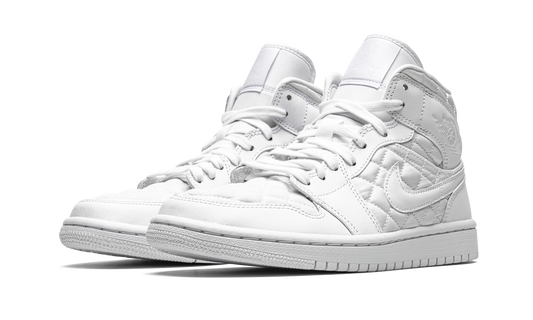 AIR JORDAN 1 MID WMNS "Quilted White" DB6078 100