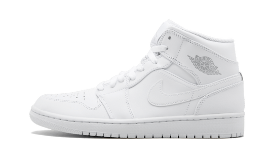 Air Jordan 1 Mid "White / Pure Platinum" 554724 104