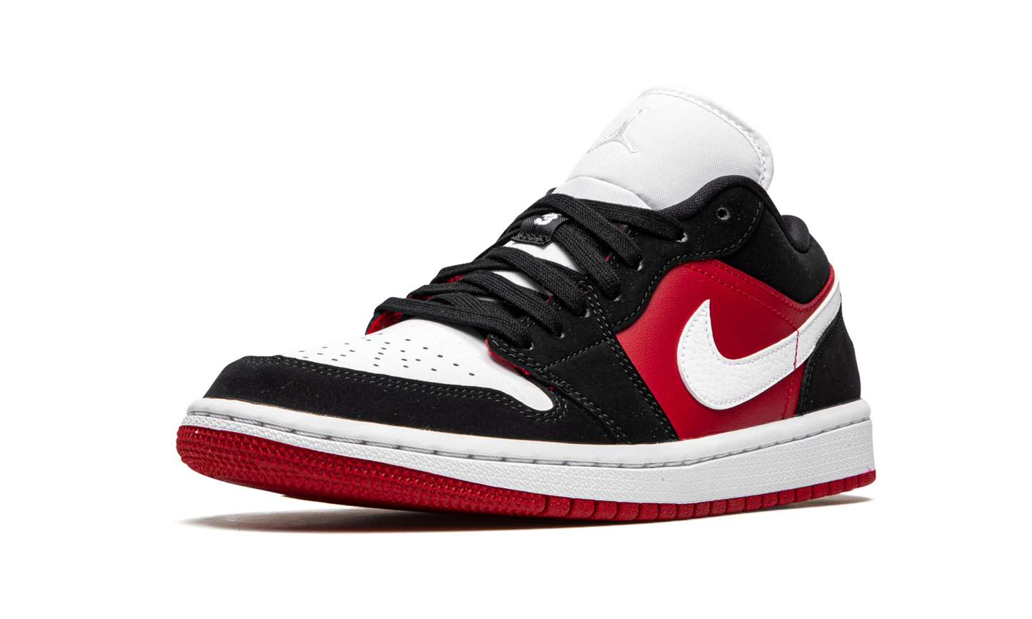 AIR JORDAN 1 LO WMNS "Black / White / Gym Red" DC0774 016