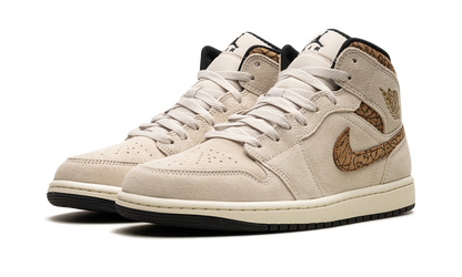 Air Jordan 1 Mid "Brown Elephant" DZ4129 102