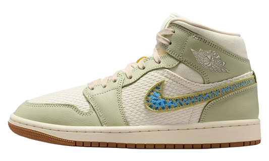 Air Jordan 1 Mid SE WMNS "Olive Aura" II0570 302