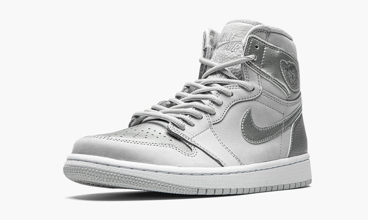 Air Jordan 1 Retro High CO.JP Metallic Silver Sneakers - Game Changer