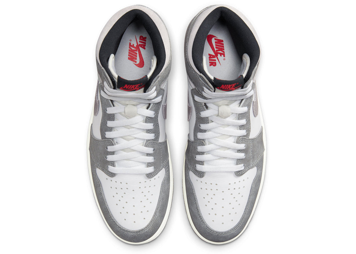 Air Jordan 1 Retro High OG Washed Black Sneakers - Court Classic
