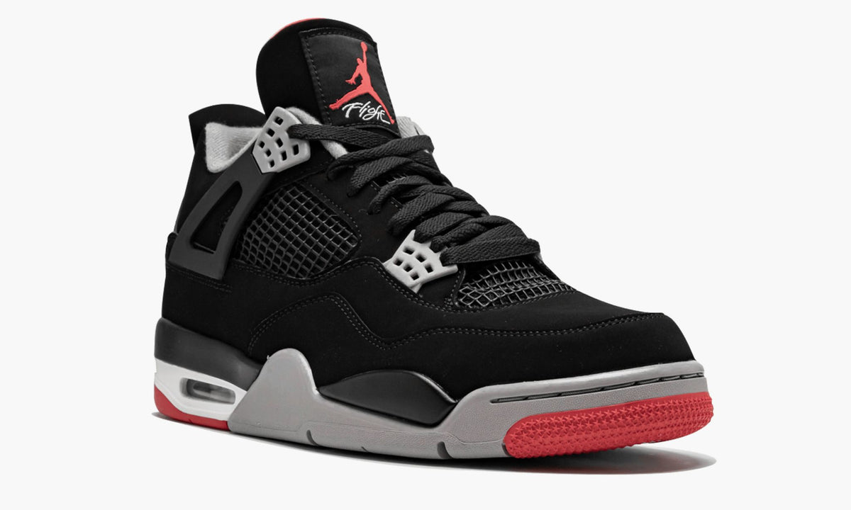 Air Jordan 4 Retro Bred 2019 Release Sneakers - Court Icon