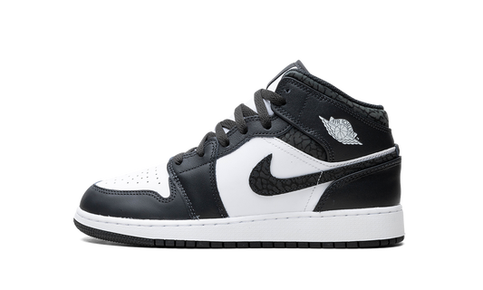 Air Jordan 1 Mid GS "Panda Elephant" FB9909 001