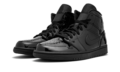 AIR JORDAN 1 MID WMNS "Black Patent Leather" BQ6472 002