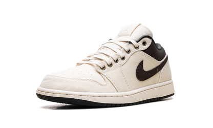 Air Jordan 1 Low Premium "Pale Ivory Baroque Brown" IB8058 110