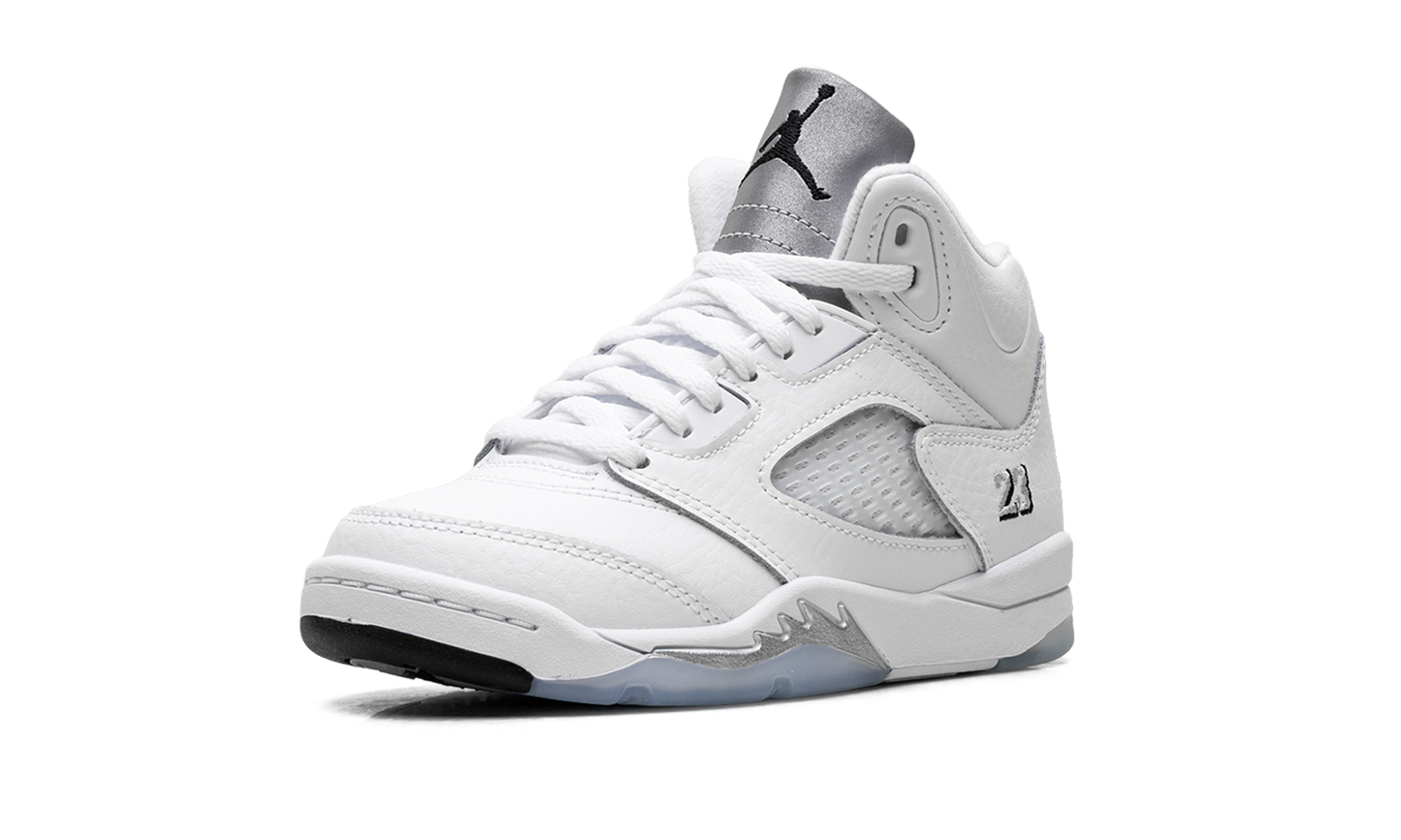 Air Jordan 5 Retro OG PS "White Metallic (2026)" HQ7979 103