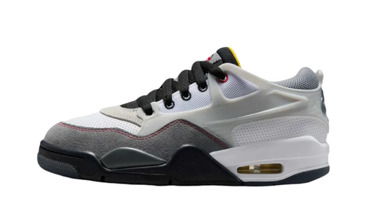 Jordan 4 RM Premium GS "White Black Smoke Grey Fire Red" IB8051 100