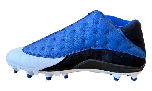 Jordan 13 Low Molded Cleats "Blue / Black-White" FA17 MNJDSP 727