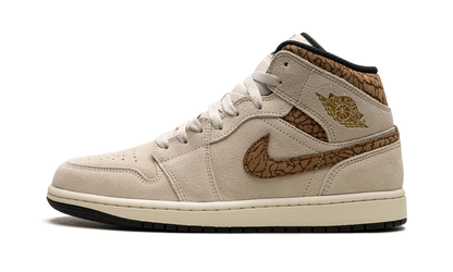 Air Jordan 1 Mid "Brown Elephant" DZ4129 102