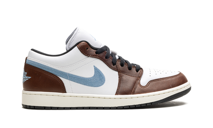Air Jordan 1 Low SE "Embroidered Swoosh - Mocha" FQ7832 142