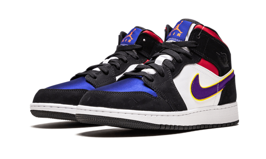 Air Jordan 1 Mid GS "Laker Top 3" BQ6931 005