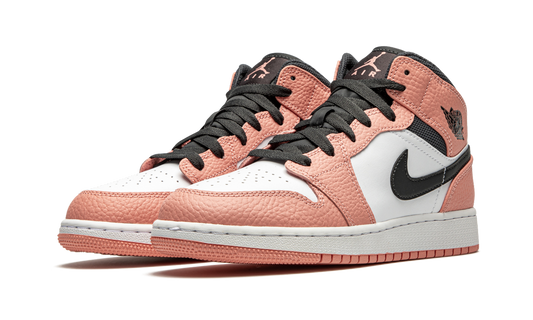 Air Jordan 1 MID GS "Pink Quartz" 555112 603
