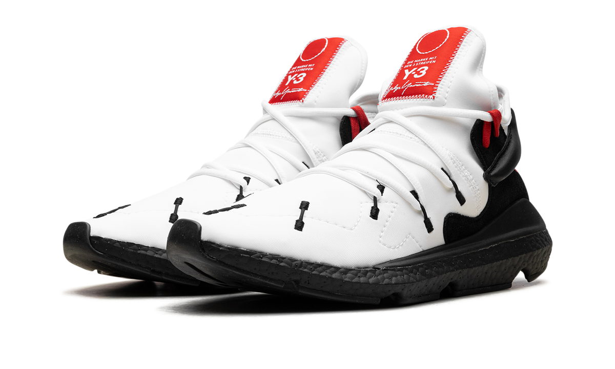 Y-3 Kusari 2 "WHITE/BLACK/LUSH RED" BC0964