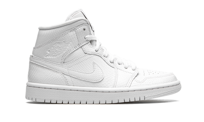 AIR JORDAN 1 MID WMNS "White Snakeskin" BQ6472 110