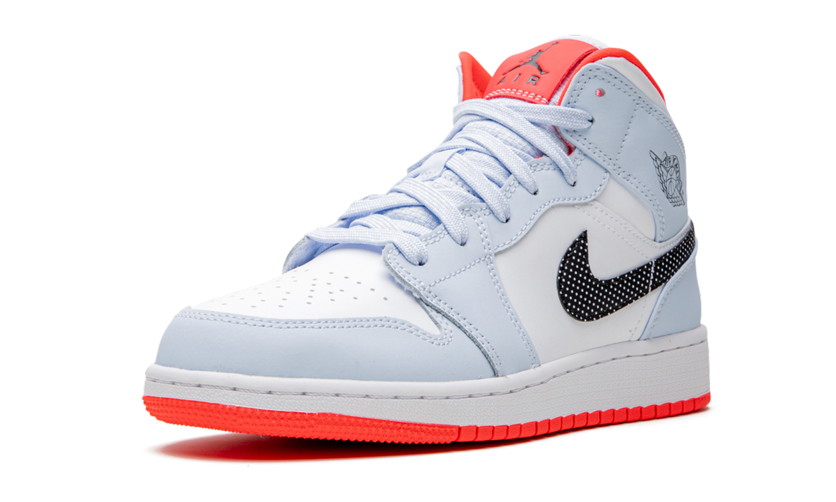Air Jordan 1 Mid GS "Polka Dot" 555112 400