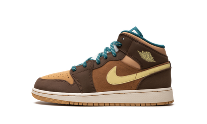 Air Jordan 1 Mid GS "Cacao Wow" DZ6335 200