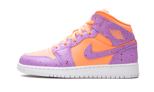 Air Jordan 1 Mid SE GS "Orange Pulse / Atomic Violet" AV5174 800