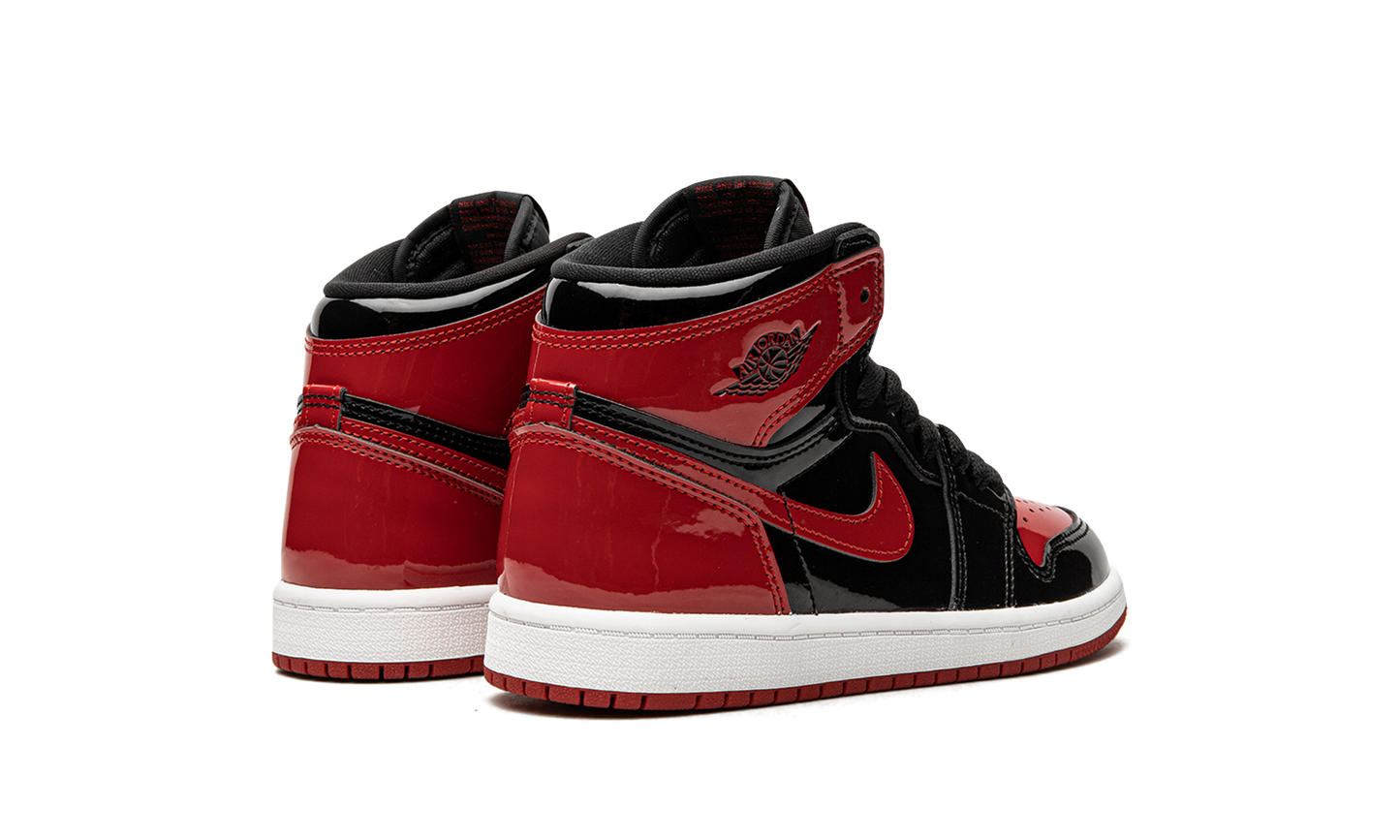 Air Jordan 1 Retro High OG PS "Bred Patent" AQ2664 063