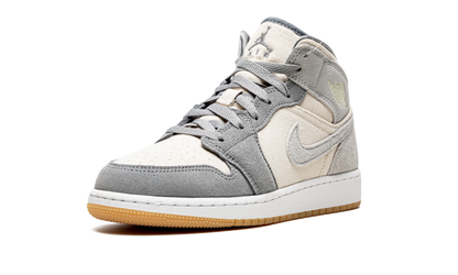 Air Jordan 1 Mid SE GS "Coconut Milk / Particle Grey" DN4346 100