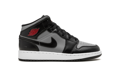 Air Jordan 1 Mid GS "Shadow / Red" 554725 096