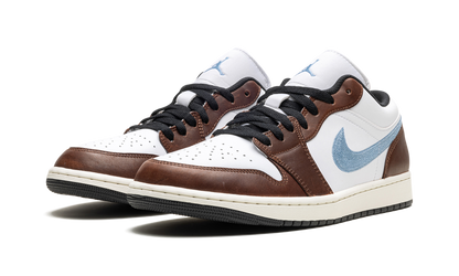 Air Jordan 1 Low SE "Embroidered Swoosh - Mocha" FQ7832 142