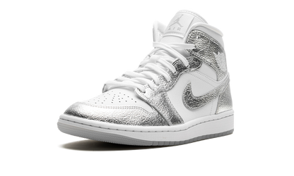 Air Jordan 1 Mid SE WMNS "Metallic Silver" FN5031 100