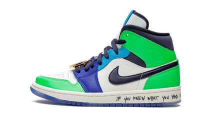 Air Jordan 1 Mid WMNS "Melody Ehsani - Fearless" CQ7629 100