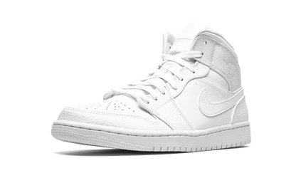 Air Jordan 1 Mid "Triple White" 554724 130