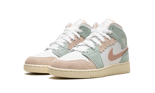 Air Jordan 1 Mid GS "Pink Oxford" DZ5361 100