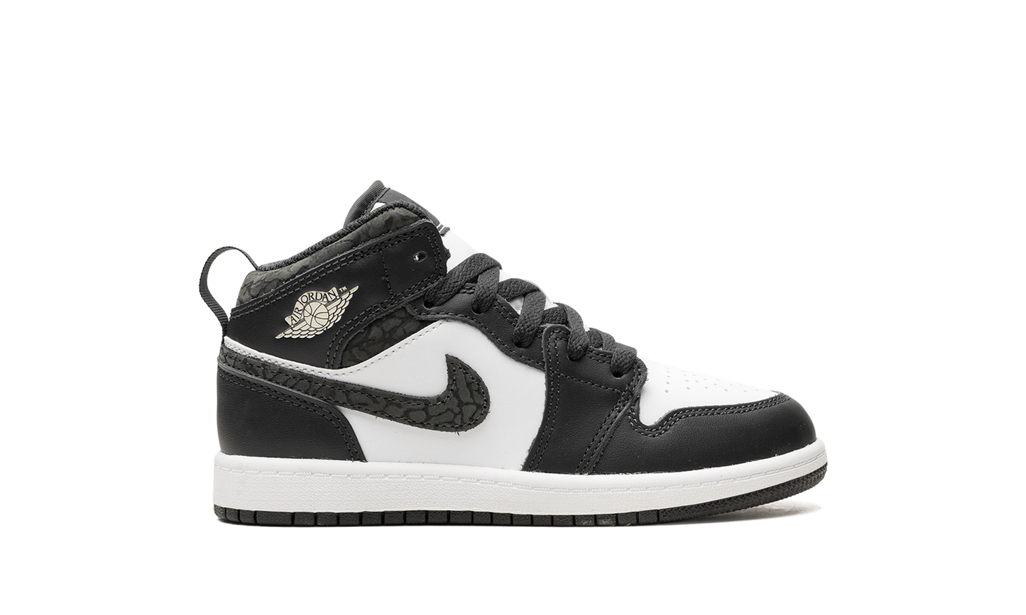 Air Jordan 1 Mid PS "Panda Elephant" FB9910 001